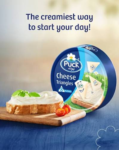 Puck Cheese Triangles 120g